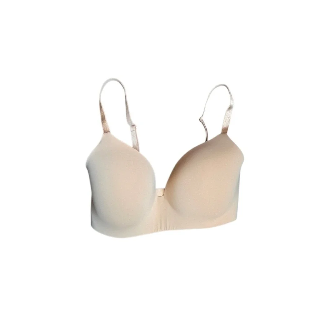 Victoria's Secret Nude Push Up T-Shirt Bra 34DDD 34F Smooth Cups‎ - Picture 2 of 6